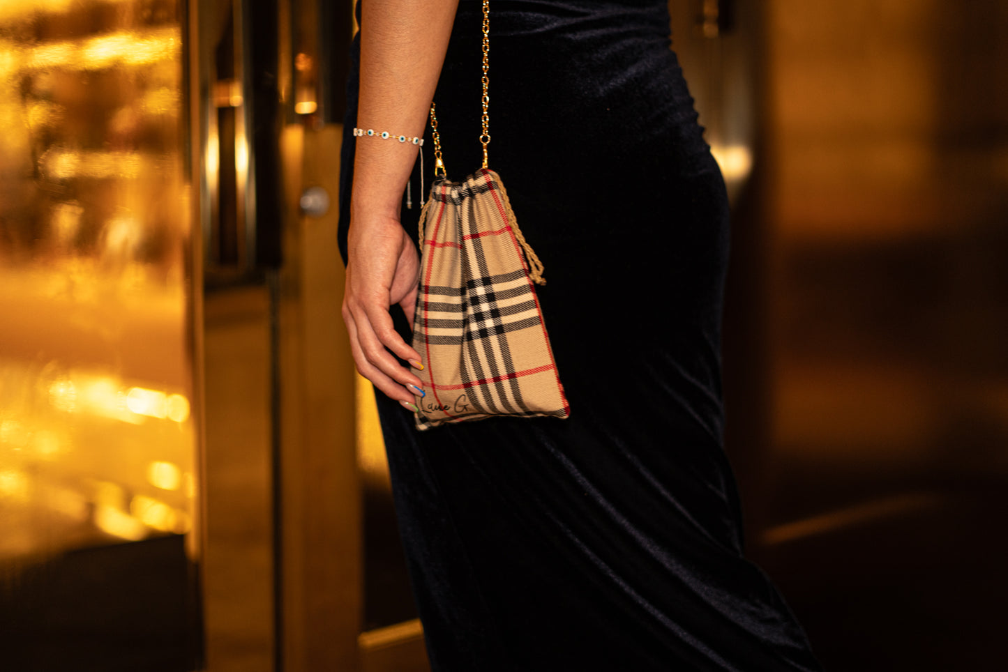Italian Fabric Essentials Bag | Handmade by Lauie G.