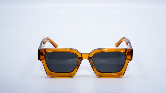 Citrus Plant Based Polarized Square frame sunglasses | Feat in Vision Expo