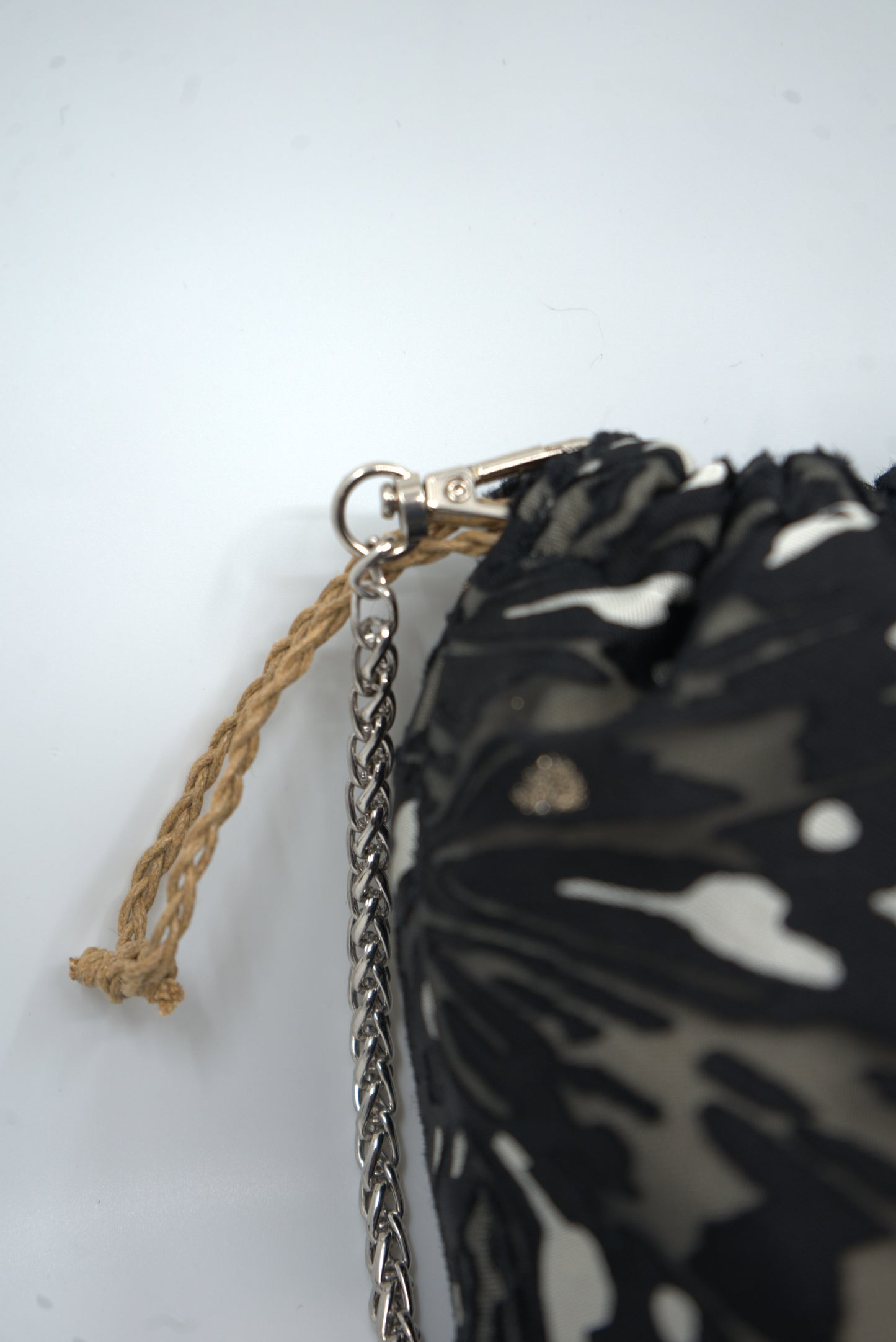 Limited Edition Lace Essentials Bag with Chain | Handmade by Lauie G.