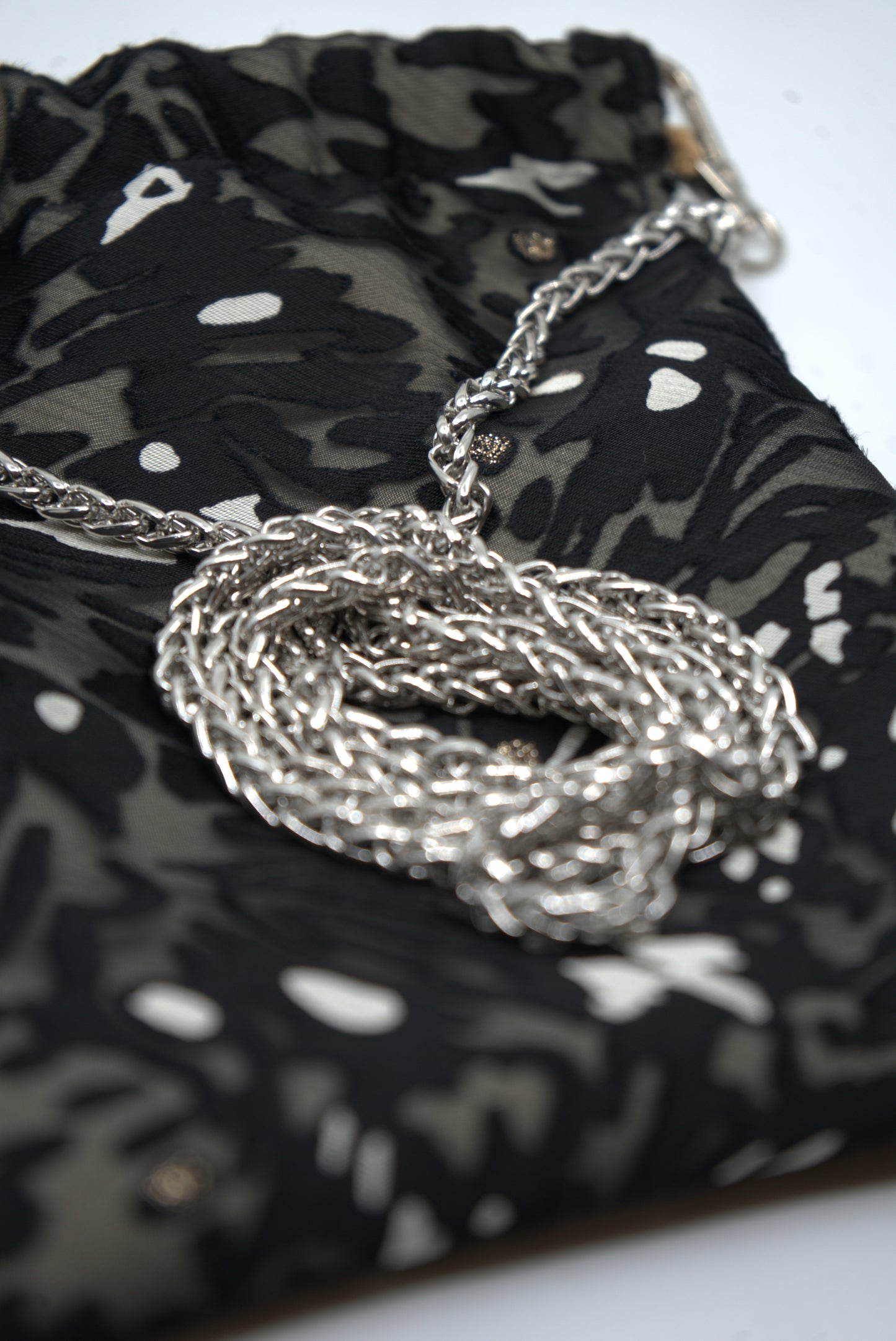 Limited Edition Lace Essentials Bag with Chain | Handmade by Lauie G.