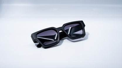 Matte Eclipse Square frame sunglasses