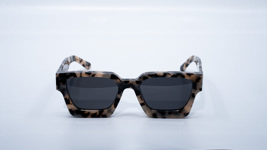 Granite Plant Based Polarized Square frame sunglasses