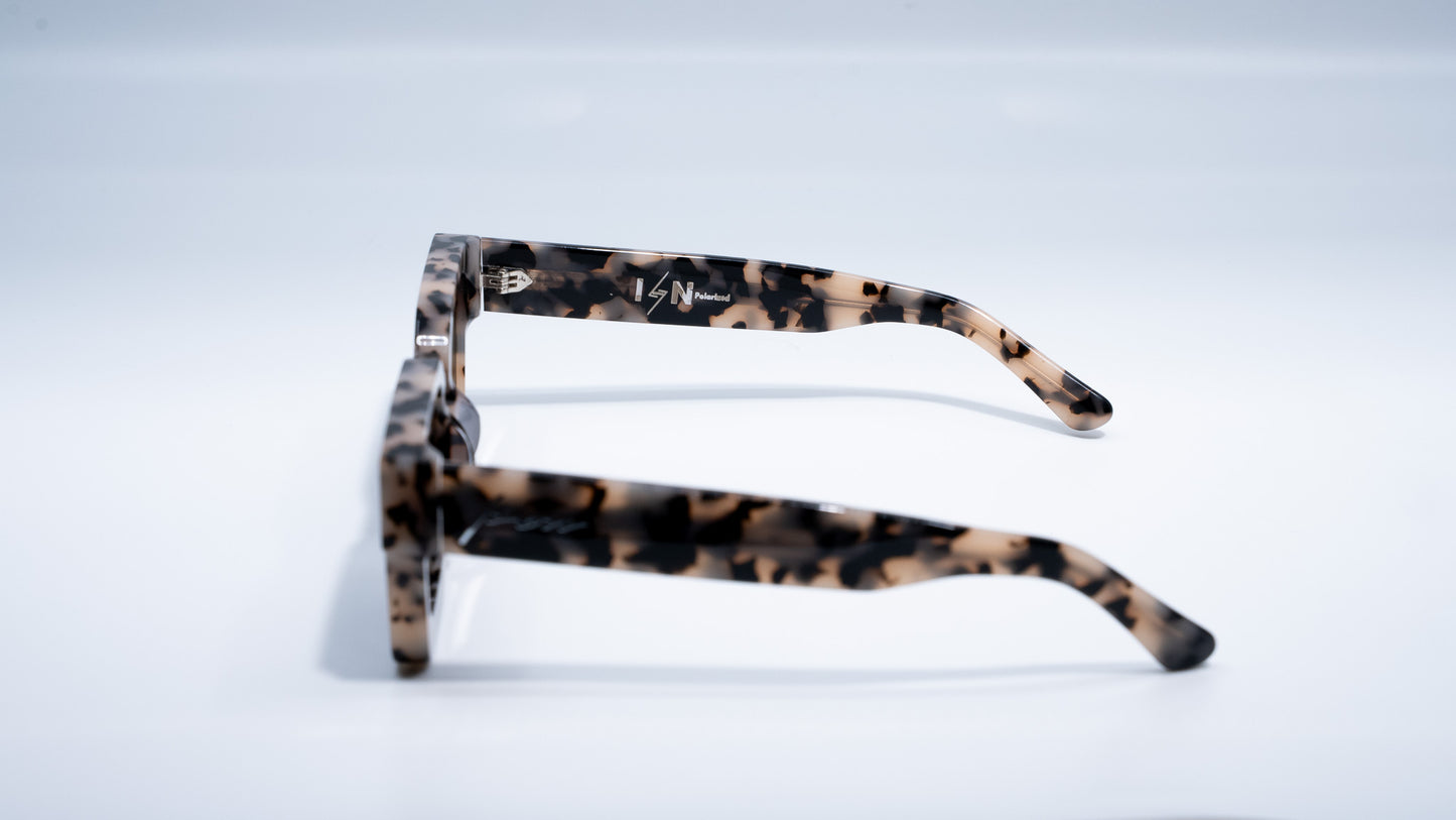 Granite Plant Based Polarized Square frame sunglasses