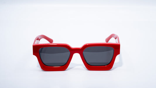 F1 Miami Race Red Edition Plant Based Polarized Square frame sunglasses