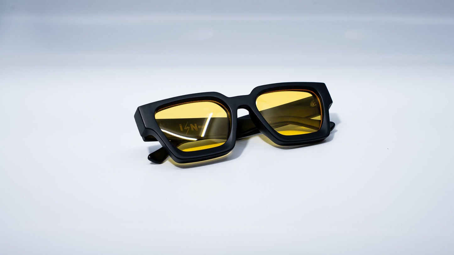 Matte Solar Square frame sunglasses